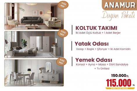 Anamur Düğün Paketi