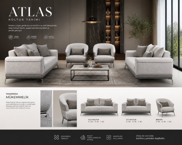 Atlas Koltuk Takımı
