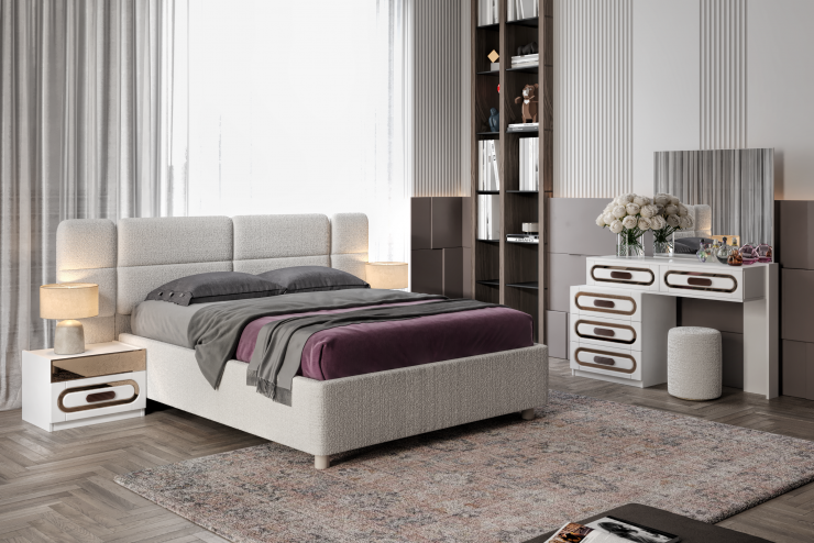 Güneş Beyaz Yatak Odası