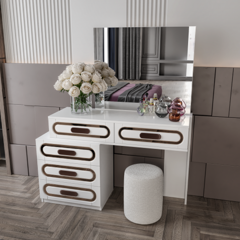 Güneş Beyaz Yatak Odası